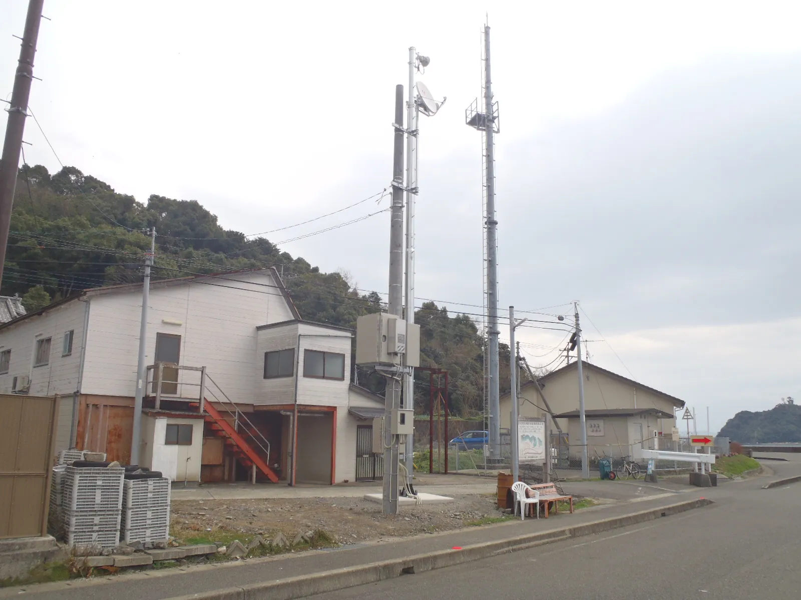 御所浦地区高速通信網送受信施設工事