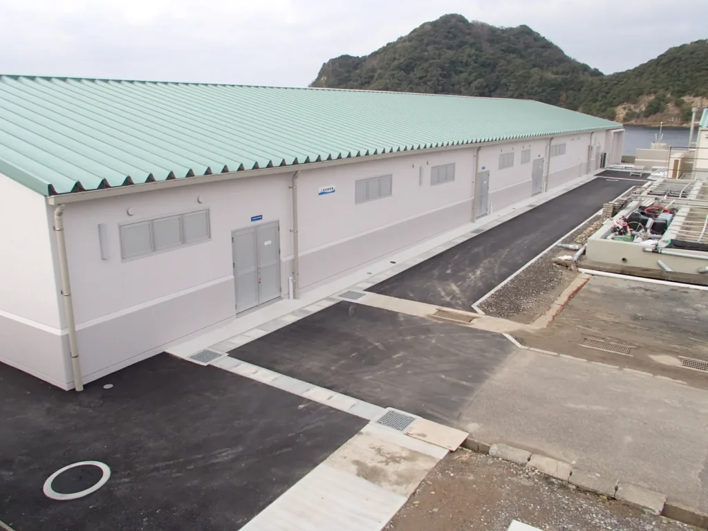 牛深種苗クマモトオイスター育種施設電気設備工事